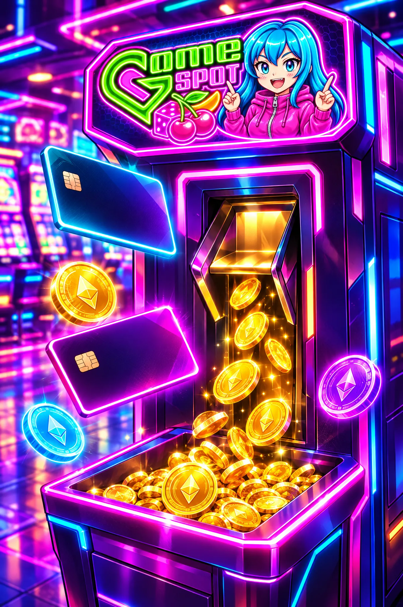 Depósitos y retiradas de GameSpot Casino